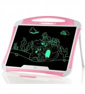 20 Inch, Kalemli LCD Dijital Çizim-Eğitim Yazı Tableti, Dijital Çizim Pedi-20 inç, Pembe - 1