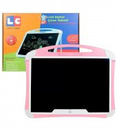 20 Inch, Kalemli LCD Dijital Çizim-Eğitim Yazı Tableti, Dijital Çizim Pedi-20 inç, Pembe - 2