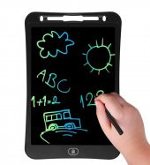 10 Inch, Kalemli LCD Dijital Çizim-Eğitim Yazı Tableti, Dijital Çizim Pedi-10 inç, Siyah - 1
