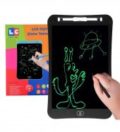 10 Inch, Kalemli LCD Dijital Çizim-Eğitim Yazı Tableti, Dijital Çizim Pedi-10 inç, Siyah - 5