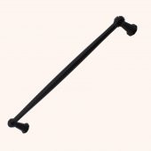 Sütun Mobilya Mutfak Dolabı Çekmece Dolap Kapak Kulpu Düz Metal Kulpları Kulbu Kulpu 224 Mm Siyah - 5