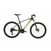 BİSAN MTX 7200 SİYAH/YEŞİL 19"/48 CM 27,5" 24 VİTES DAĞ BİSİKLETİ - 1