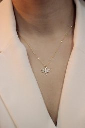 14 Ayar Altın Yusufçuk Kolye - 3