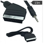 Uydu Av Kablo 3.5mm Erkek Scart Kısa Jack - 1