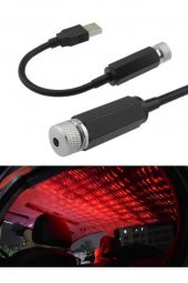 Araç Içi Usb Ayak Altı Tavan Led Aydınlatma Disko Işık Ev Oda Dekorasyon Gece Lambası - 1