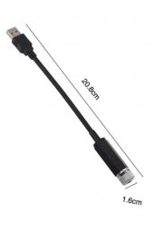 Araç Içi Usb Ayak Altı Tavan Led Aydınlatma Disko Işık Ev Oda Dekorasyon Gece Lambası - 5