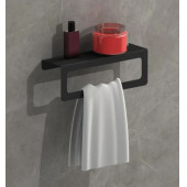 Dione Store Modern Metal 3'lü Set Raflı Banyo Havlu Askılığı-Rolu Havlu Askılığı -Tuvalet Kağıtlığı - 2