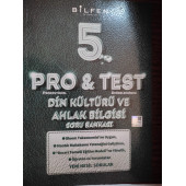 BİLFEN 5.SINIF PRO-TEST DİN KÜLTÜRÜ SORU BANKASI - 1