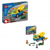 Lego City Cement Mixer Truck ADR-LSC60325 - 1