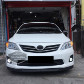 Toyota Corolla E140 2006-2012 Uyumlu Üniversal Astra H lip Esnek Ön Lip 2 Parça Tampon Altı Dil Karlık Ön Ek - 1