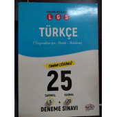 EDİTÖR 8.SINIF TÜRKÇE LGS 25 Lİ DENEME TAMAMI ÇÖZÜMLÜ - 1