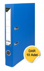 Gen-Of Plastik Klasör Dar Mavi 10 Lu - 1