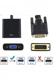 4778 Dvi - D Vga Aktif Çevirici Dönüştürücü Adaptör Kablosu 24+1 Active - 4