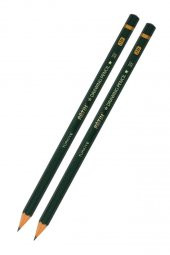 3H Resim Kalemi Dereceli Kalem 2 Adet Fatih Dereceli Resim Kalemi Yumuşak Uçlu Kurşun Kalem - 1