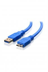 Alfais AL-4621 0.5 Metre USB 3.0 HDD Taşınabilir Hard Disk Kablosu - 1