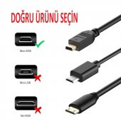 SpeedUF 4281 Micro-Mikro To Hdmi 1.5 metre Çevirici Dönüştürücü Adaptör Tv Kablosu Tablet/Laptop - 4