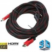 SpeedUF 4241 Örgülü Hdmi Kablosu 10 Metre LCD Laptop TV Görüntü Kablo Ps3 Ps4 XboxU - 1