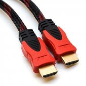 SpeedUF 4241 Örgülü Hdmi Kablosu 10 Metre LCD Laptop TV Görüntü Kablo Ps3 Ps4 XboxU - 3