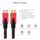 SpeedUF 4240 Hdmi Kablosu 1.4b 3D Örgülü Lcd Monitör Tv Bağlantı Kablosu 3 Metre - 7
