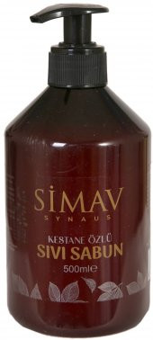 Simav Synaus Kestane Özlü ve Termal Sulu Sıvı Sabun 2'li Set - 4 Lt + 500 ml - 3