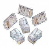 SpeedUF 4220 Rj45 Jack Cat5e İnternet Kablo Konnektör Jak (100 Adet) - 2