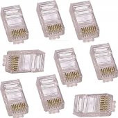 SpeedUF 4220 Rj45 Jack Cat5e İnternet Kablo Konnektör Jak (100 Adet) - 3