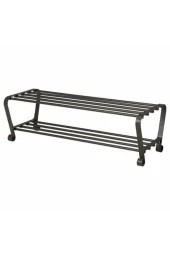 Ayakkabılık, Siyah Renk PORTIS 90x34 cm Ayakkabılık Bank thumbnail 3