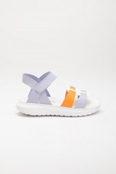 Şirinbebe Şiringenç Kare Baretli Lila Kız Bebek Çocuk Sandalet - 2