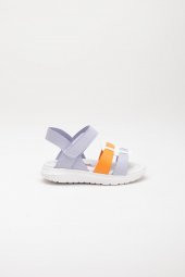 Şirinbebe Şiringenç Kare Baretli Lila Kız Bebek Çocuk Sandalet - 5