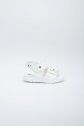 Şirinbebe Şiringenç Kelebek Model Sedef Kız Bebek Çocuk Sandalet - 6