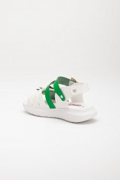 Şirinbebe Şiringenç Kelebek Model Yeşil Kız Bebek Çocuk Sandalet - 4