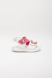 Şirinbebe Şiringenç Kelebek Model Fuşya Kız Bebek Çocuk Sandalet - 5