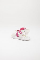 Şirinbebe Şiringenç Kelebek Model Fuşya Kız Bebek Çocuk Sandalet - 7