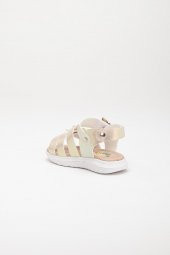 Şirinbebe Şiringenç Kelebek Model Gold Kız Bebek Çocuk Sandalet - 7
