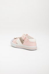 Şirinbebe Şiringenç Çiçekli Model Lila Kız ilkadım Bebek Çocuk Ayakkabı Sandalet - 4