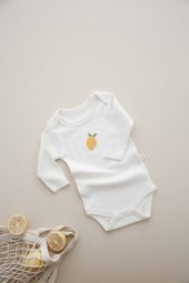 3lü Nakışlı Çıt Çıtlı Uzun Kollu Body-zıbın Model 3 - 8