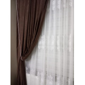 Nohut Rengi Perde Tül Toplama Halat Kordon Perde Tavan Braçol Tavan Takmatik Perde Halatı - 1