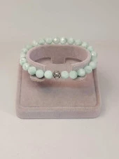 Larimar Taşı Faset Kesim 8mm Unisex Bileklik (42535-tek) thumbnail 1