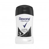 Rexona Rexona Invisible Black + White Anti-Perspirant Kadın Stick Deodorant 40 gr - 1