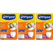 Canped Emici Külot Hasta Bezi Xl ( Extra Large) 30 Adet 3Lü - 1