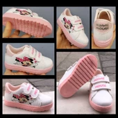 MODAVALS ÇİZGİ FİLM KARAKTERLİ MINNIE KIZ ÇOCUK SPOR AYAKKABI - 1