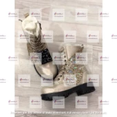 MODAVALS KELEBEK KANAT DETAYLI KIZ ÇOCUK BOT-SARI - 1