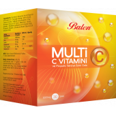 Balen Multi C Vitamini ve Propolis 3000 mg 30 Şase - 1