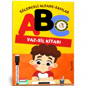 Okul Öncesi Eğlenceli Alfabe-Sayılar YAZ-SİL Kitabı thumbnail 1