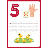 Okul Öncesi Eğlenceli Alfabe-Sayılar YAZ-SİL Kitabı thumbnail 6