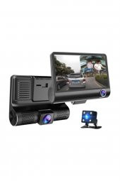 Apprise Araç Içi Kayıt 3 Kameralı Yönlü Full Hd 1080p G- Sensörlü Araç Kamerası - 1