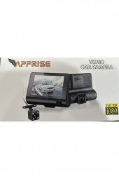 Apprise Araç Içi Kayıt 3 Kameralı Yönlü Full Hd 1080p G- Sensörlü Araç Kamerası - 2
