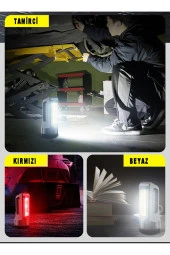 Watton Çınarcık Tog Güçlü Şarjlı Fener Masa Lambası Wt-603 - 3