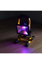 Watton Wt-329 30w Şarjlı Outdoor Led Projektör Ayaklı Fener - 4