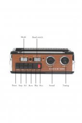 Glr Tepe Fp-319U Usb Sd Fm Radyo Kaset Çalar - 3